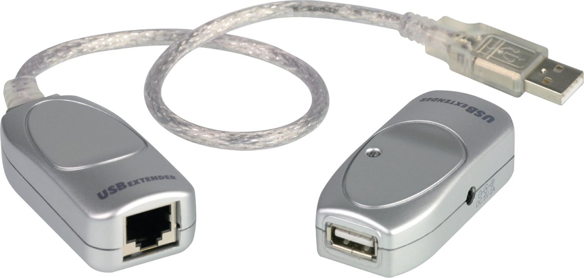 Aten UCE60 USB verlenger over netwerkkabel - USB1.1 - tot 0,5A - 60 meter