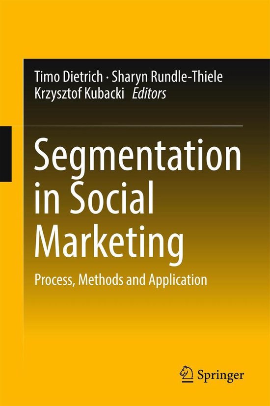 Business and Management (R0) - Segmentation in Social Market ... - cover