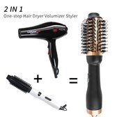 Golden Magic Brush One Step Dryer & Volumizer 2 in 1 - Brosse sèche-cheveux