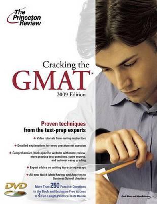 ISBN Cracking the GMAT with DVD 2009, Education, Anglais