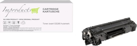 Improducts® Toner - Alternatief Hp 85A (CE285A) toner zwart XL inhoud