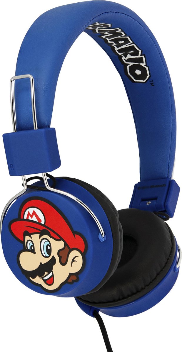 Super Mario - Mario & Luigi - koptelefoon - inklapbaar - verstelbaar - comfortabel