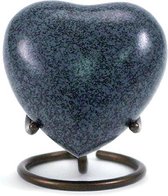 Urnencenter Maus Granite Hartjes urn - Urn - Urn voor as - Urn Hond - Urn Kat - Urn Deelbewaring - Mini Urn - Kunstobject
