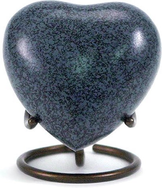 Urne Urncenter Maus Granite Hearts - Urne - Urne pour cendres - Urne Chien - Urne Chat - Urne Rangement partiel - Mini Urne - Objet d'art
