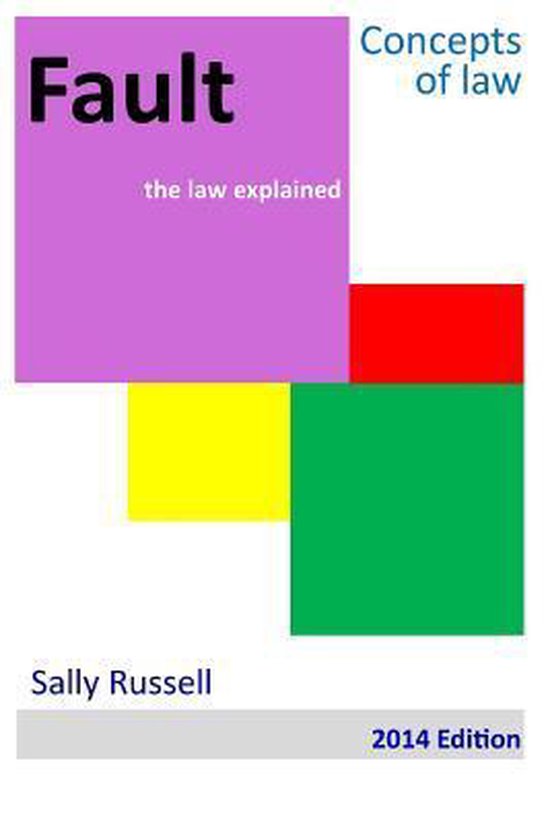 Fault the Law Explained 9781502994554 Sally Russell Boeken