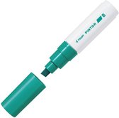 Pilot Pintor Groene Verfstift - Brede marker met 8,0mm beitelpunt - Inkt op waterbasis - Dekt op elk oppervlak, zelfs de donkerste - Teken, kleur, versier, markeer, schrijf, kallig