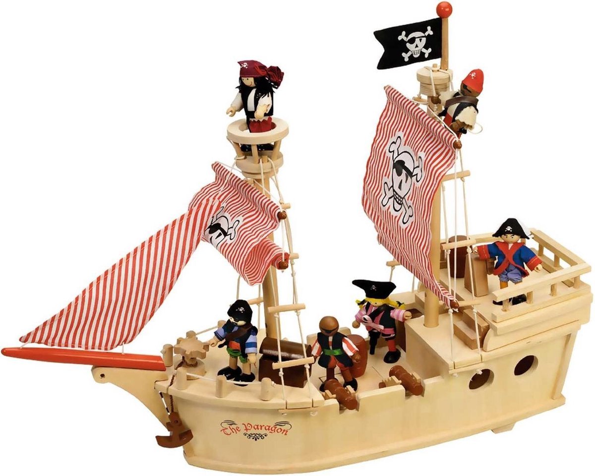 Tidlo - Houten piratenschip | bol.com
