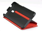 HTC flip tasje - rood - voor HTC Desire 500