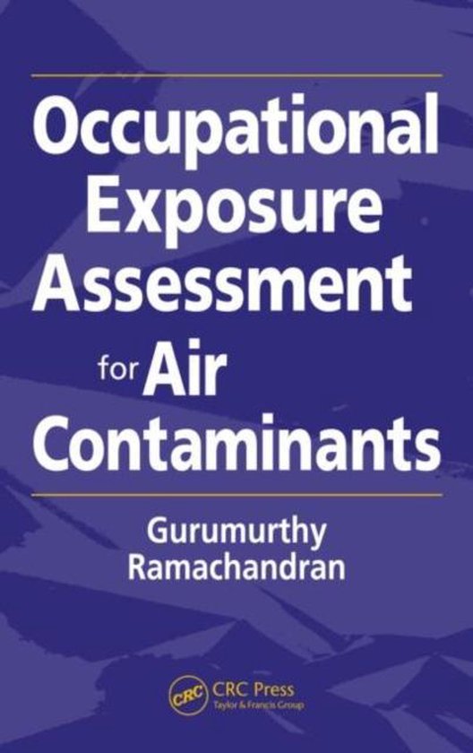 Occupational Exposure Assessment For Air Contaminants - cover