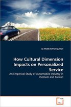 How Cultural Dimension Impacts on Personalized Service