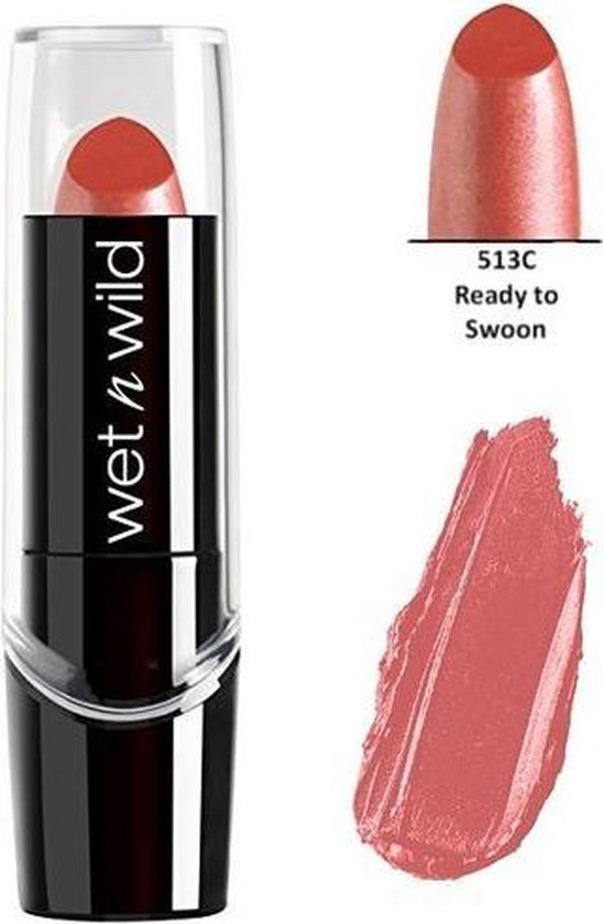 Wet 'n Wild Silk Finish Lipstick - 513C Ready to Swoon bevat alles ...
