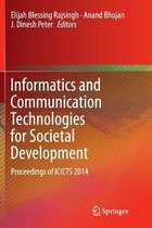 Informatics and Communication Technologies for Societal Development