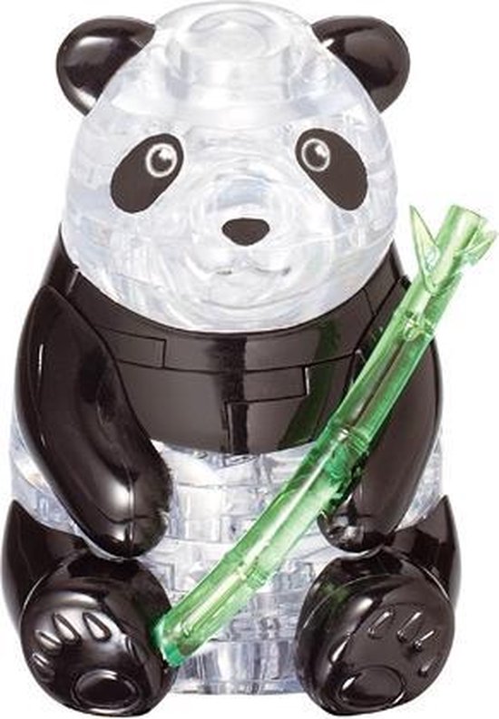 Crystal puzzle panda 42delig 3d