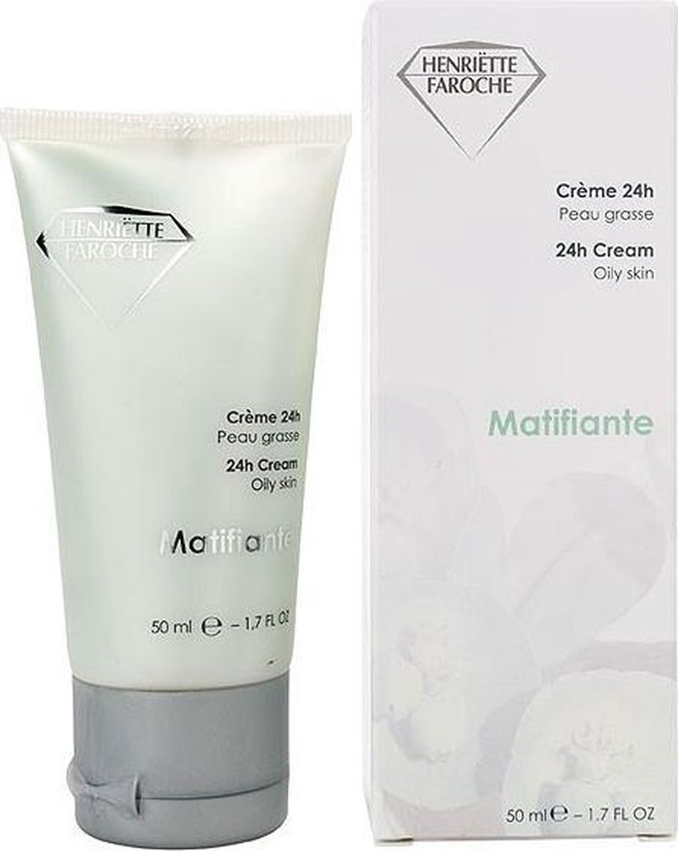 Henriëtte Faroche - Matifiante 24h crème vette huid - 11210 - 50 ml