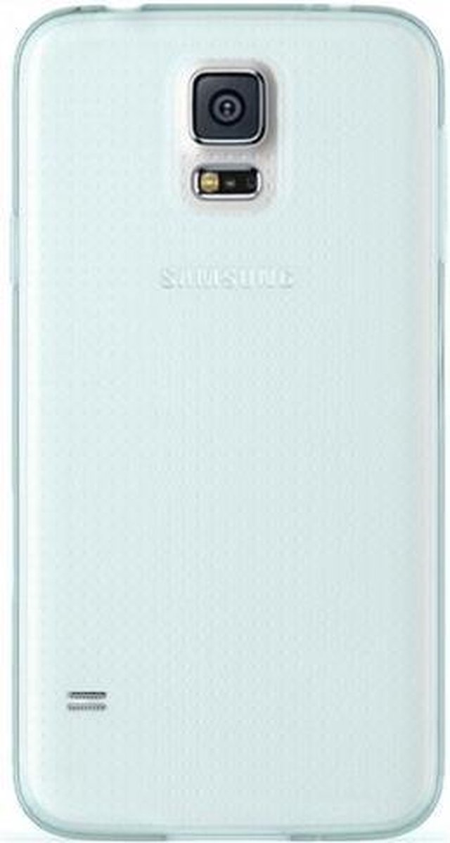Rock Slim Jacket TPU Case Samsung Galaxy S5 Transparent Blue
