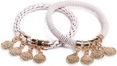 SILIS ARMBANDEN | THE SNAKE STRASS | PINK PEPPER & SHAKE UR COINS