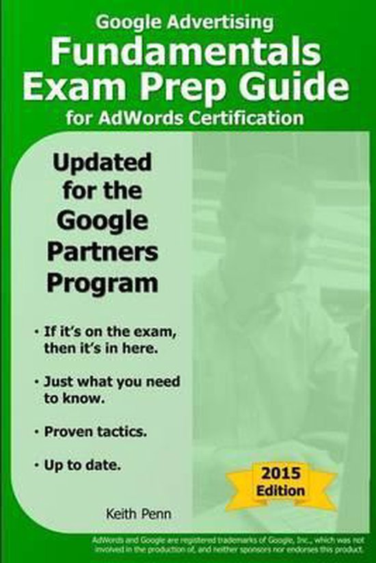 Google Advertising Fundamentals Exam Prep Guide for Adwords  ... - cover