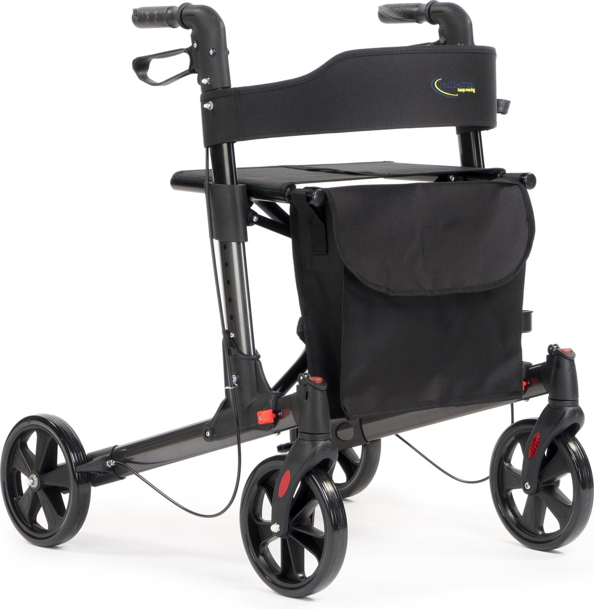 Goedkoopste Opvouwbare Rollator MultiMotion Double Donkergrijs