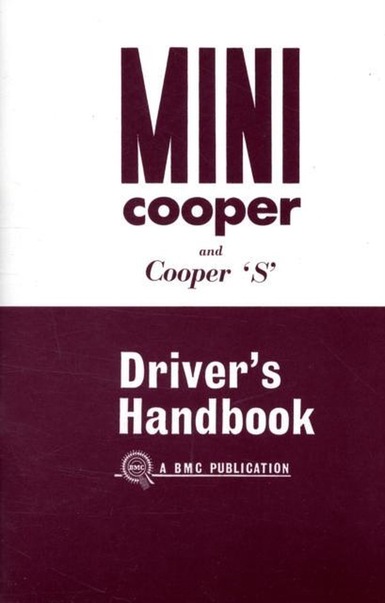 Mini Owner's Handbook - Brooklands Books Ltd