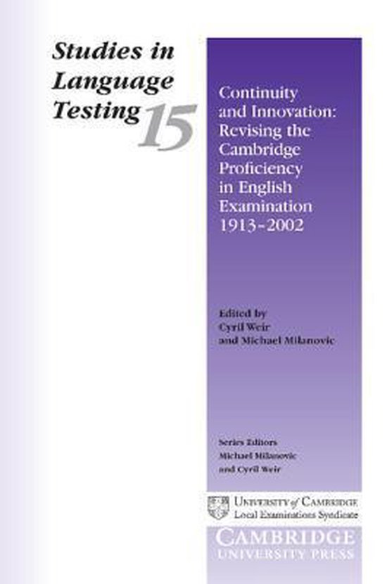 Continuity And Innovation - cover