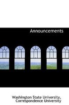 Announcements