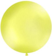 Reuzeballon 1 meter - metallic appel groen