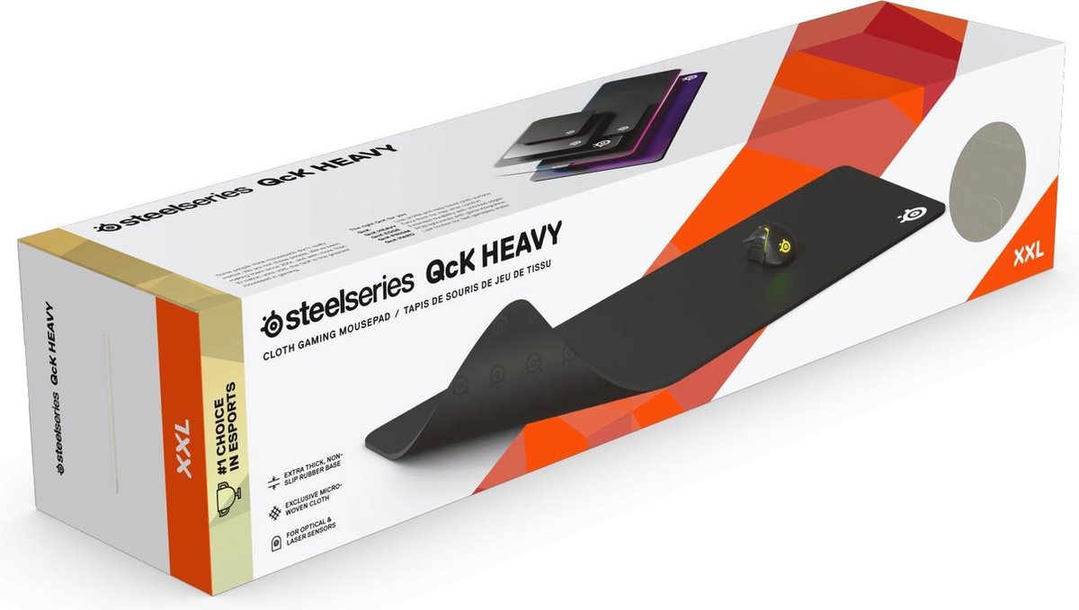 SteelSeries QcK Hard Pad (63821) : achat / vente Tapis de souris sur