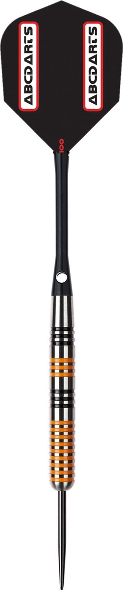 ABC Darts - Professionele Dartpijlen 90% - Ambers 209 - 29 gram van ABC Darts — afbeelding 2