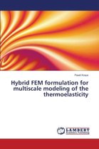 Hybrid FEM formulation for multiscale modeling of the thermoelasticity