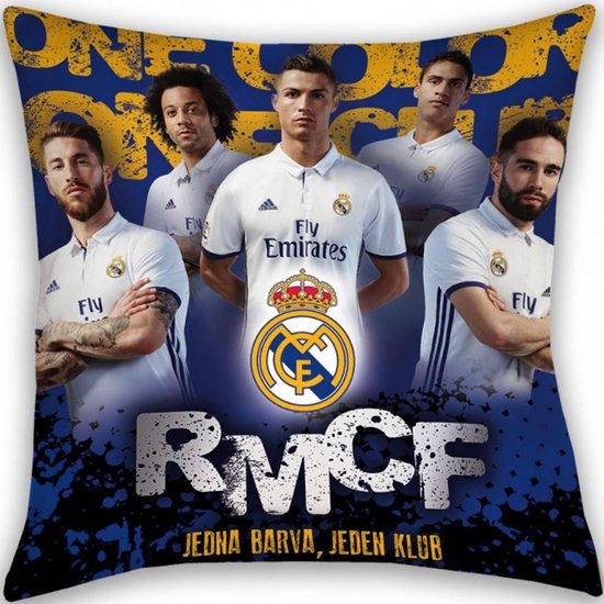 Joueurs du Real Madrid - Sierkussen - 40 x 40 cm - Multi