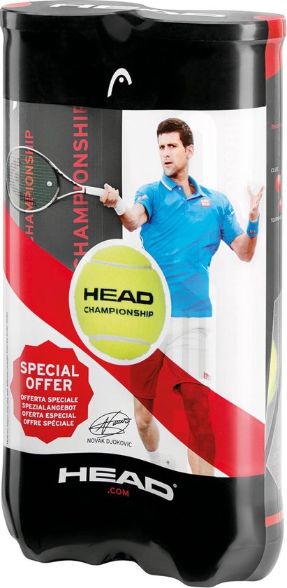 Foto: Head championship tennisballen duo pack 8 ballen