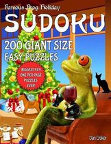 Famous Frog Holiday Sudoku 200 Giant Size Easy Puzzles, the Biggest 9 X 9 One Per Page Puzzles Ever!