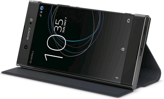 Sony flip cover style - zwart - voor Sony Xperia XA1 Ultra | bol.com