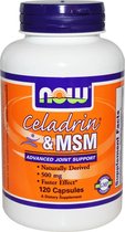 Now Foods, Celadrin & MSM, 500 mg, 120 capsules