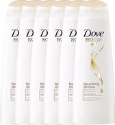 Dove Nutritive Solutions Nourishing Oil Care- 6 x 250 ml - Shampoo - Voordeelverpakking