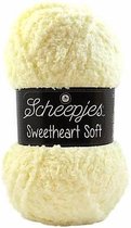 Scheepjes Sweetheart Soft geel 100 gram - 5 stuks