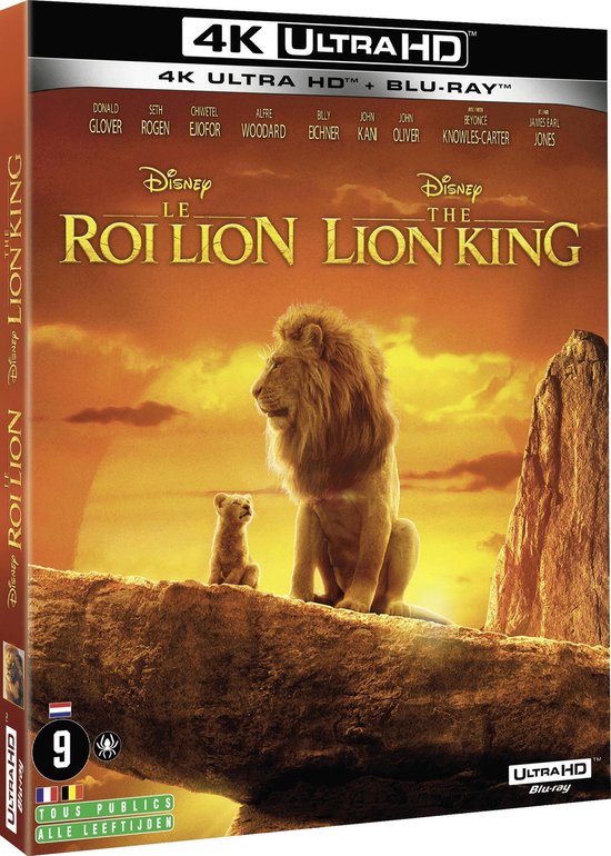 The Lion King (4K Ultra HD Blu-ray) (Import zonder NL)