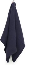 Ekobo Claro Handdoeken Set van 2 - 100% Organisch Katoen - 70x40 cm - Midnight Blue