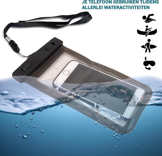 Becks natuurkundige vloeiend Waterdicht Telefoonzakje - Waterdicht Hoesje voor Telefoon - Set van 2 -  iPhone,... | bol.com
