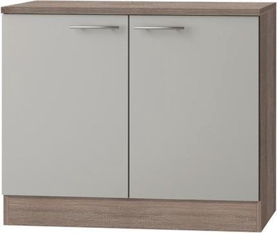 Keuken onderkast voor 100 cm - Eiken - Serie Arta288 |