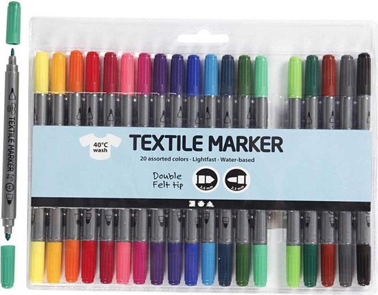 Textielstift Bedrukken Stift voor op Textiel Kopen |