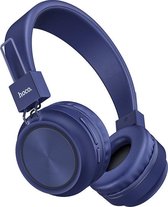 HOCO W25 Promise - Draadloze On-Ear Koptelefoon - Bluetooth - Blauw