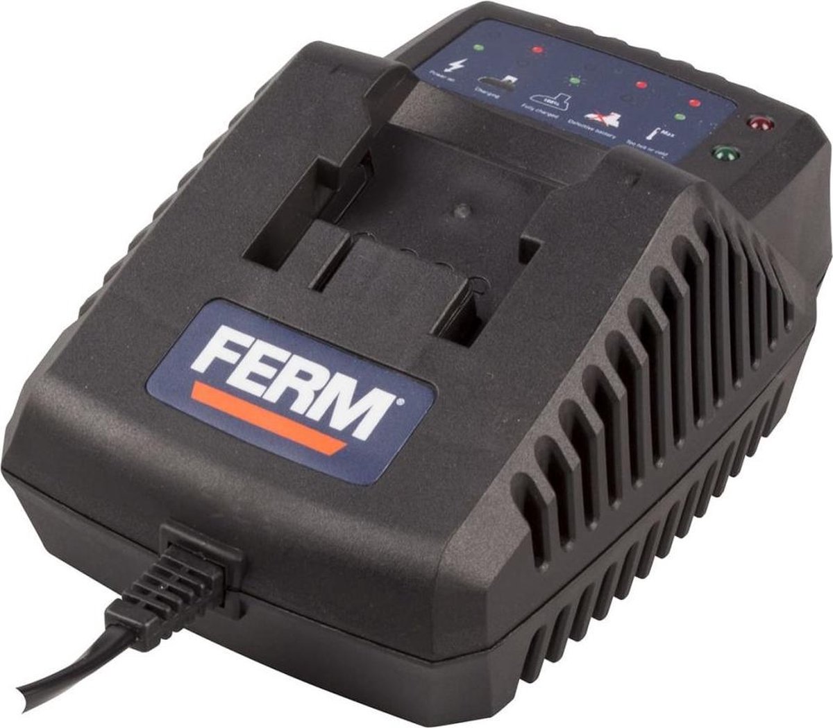 FERM Acculader – 2Ah – Oplader 60 minuten – Voor CDM1113S & CDM1114S |  bol.com