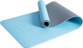 Pure2Improve Yogamat 173x58x0,6 cm blauw en grijs