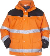 Hydrowear Parka Freiburg Oranje/zwart Mt L