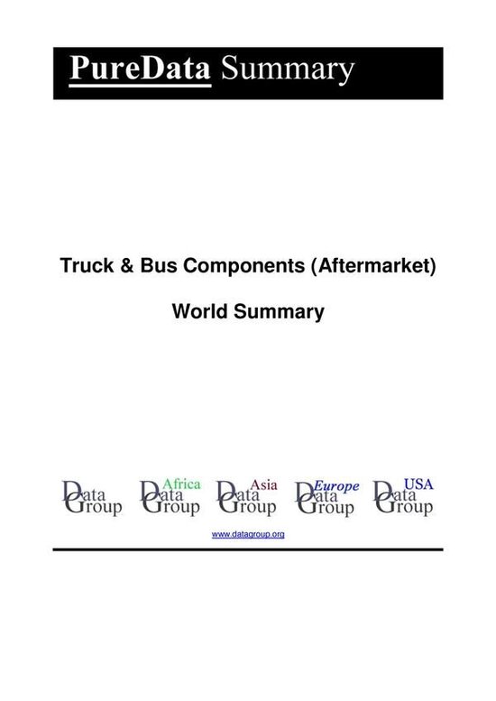 PureData World Summary 4041 - Truck & Bus Components (Afterm ... - cover