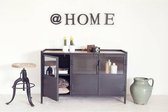 Dressoir Industrieel Houten Top Zwart