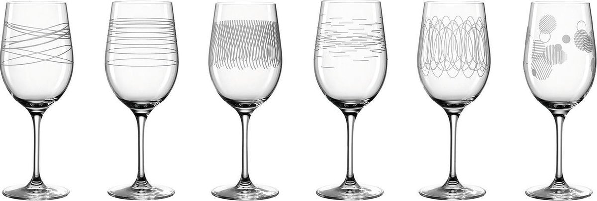 Leonardo Casella Wijnglas assorti - 430 ml - 6 stuks