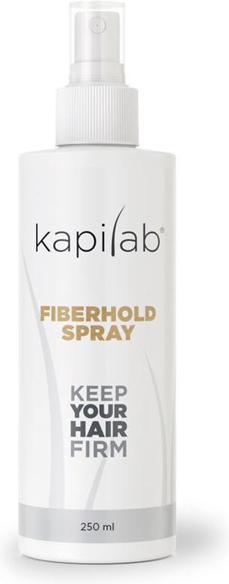 Kapilab Fiberhold Spray 250 ml - Directe fixatie van Hair Fibers - Voelt niet plakkerig aan - Droogt snel