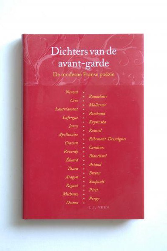 Cover van het boek 'Dichters van de avant-garde' van G. Luijters
